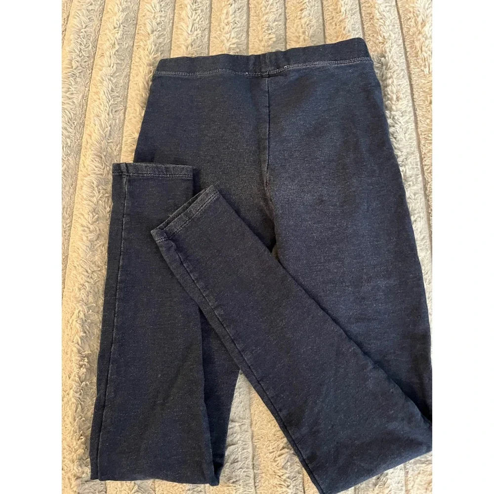 J.Crew Crewcuts Girls Denim Leggings Jeggings Dark Wash XXL Size 14